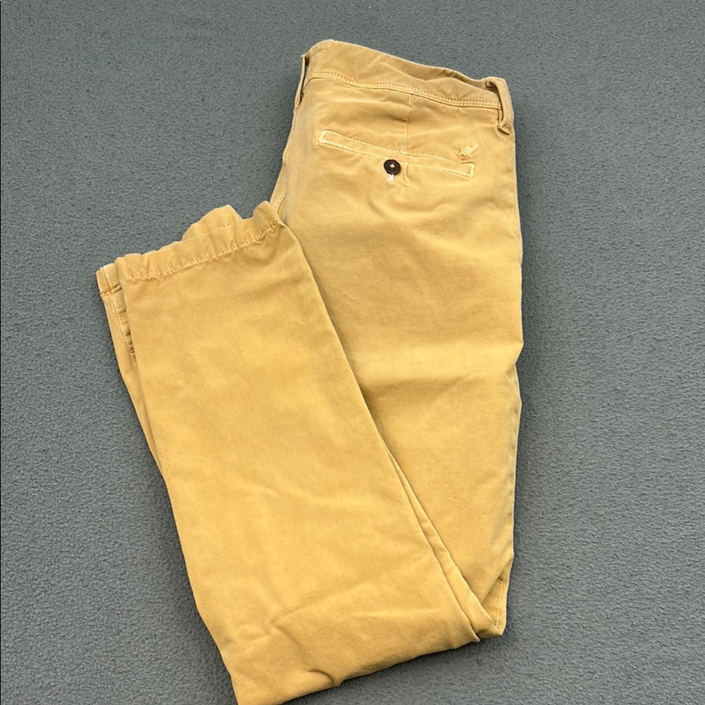 American Outfitters Men’s Tan Slim Fit Chino Pants | Size 30x32 | Casual Workwea